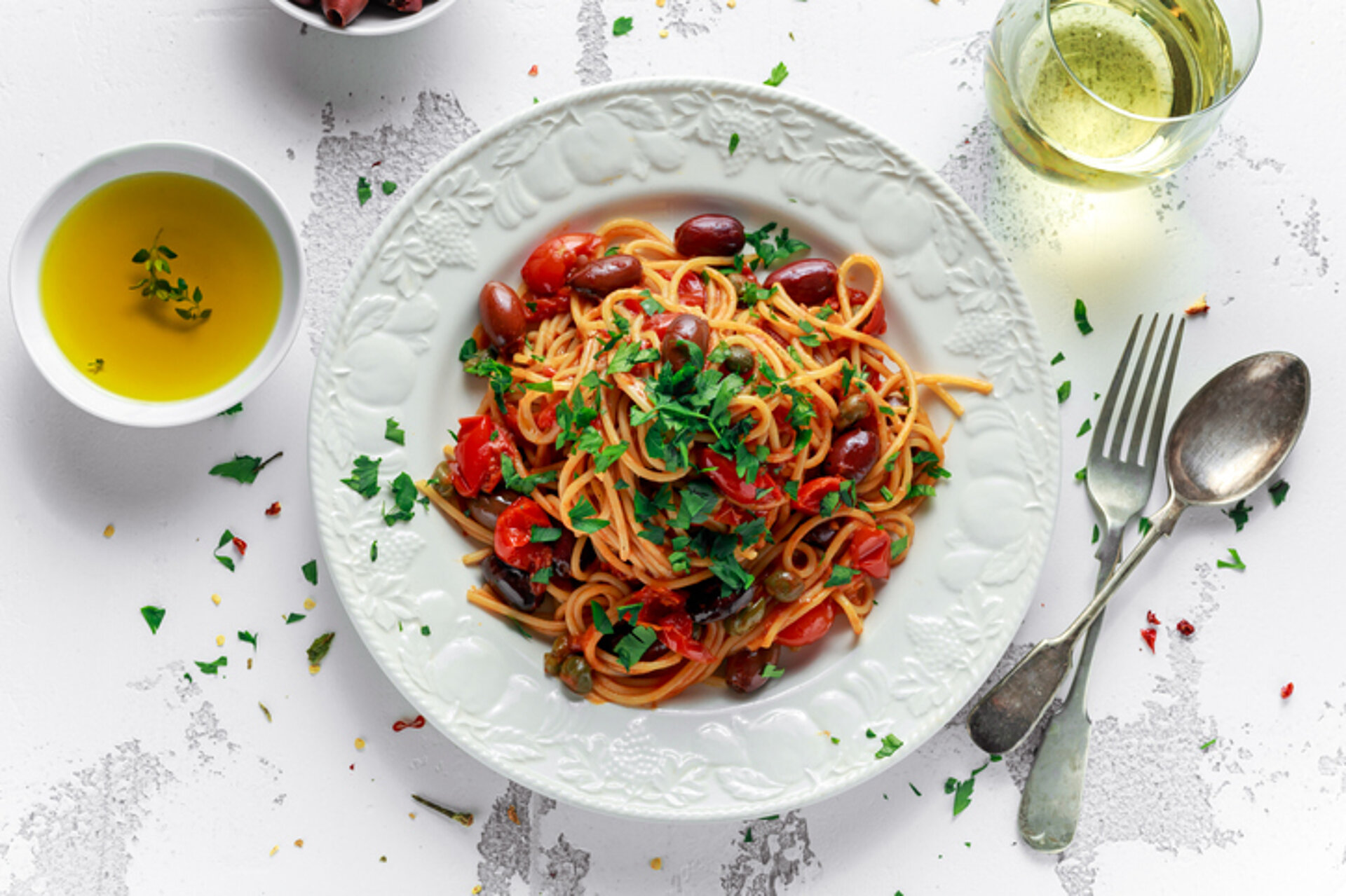 Pasta pesto