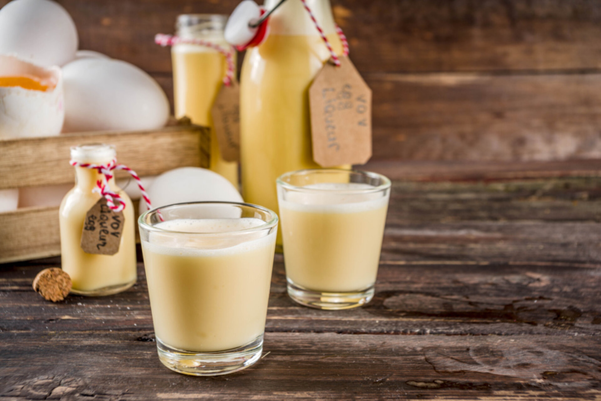 advocaat in flesjes en gla