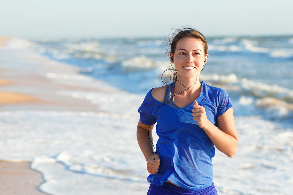 Sportief dagje strand