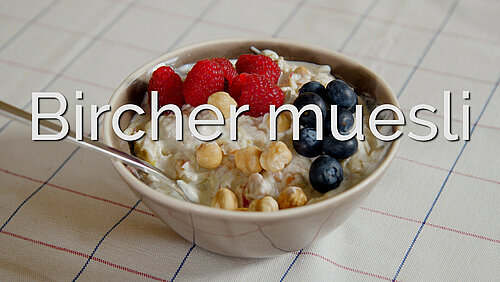 Hoe maak je Bircher muesli?