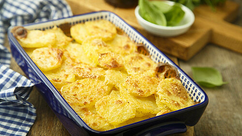 Aardappelgratin Aardappelgratin