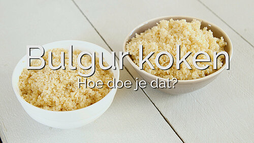 gekookte bulgur