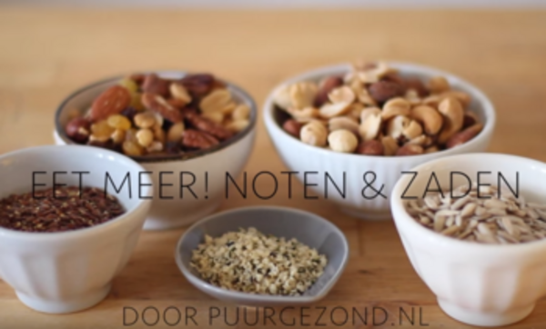 Eet meer! Noten en zaden