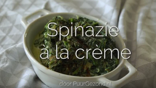 Spinazie a la creme