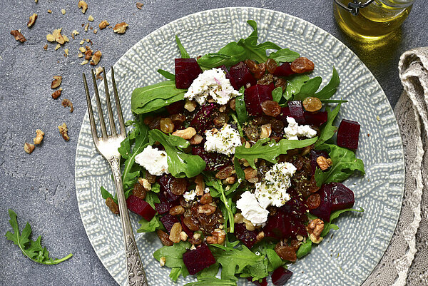 Rucola-bietjes salade