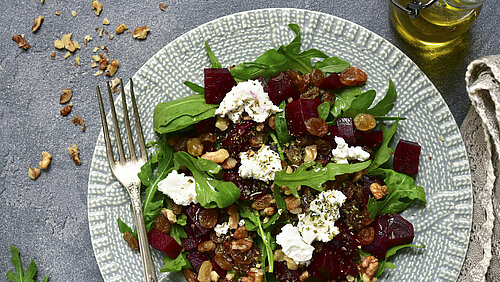 Rucola-bietjes salade