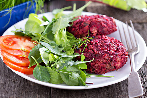 Vegetarische steak tartare Vegetarische steak tartare