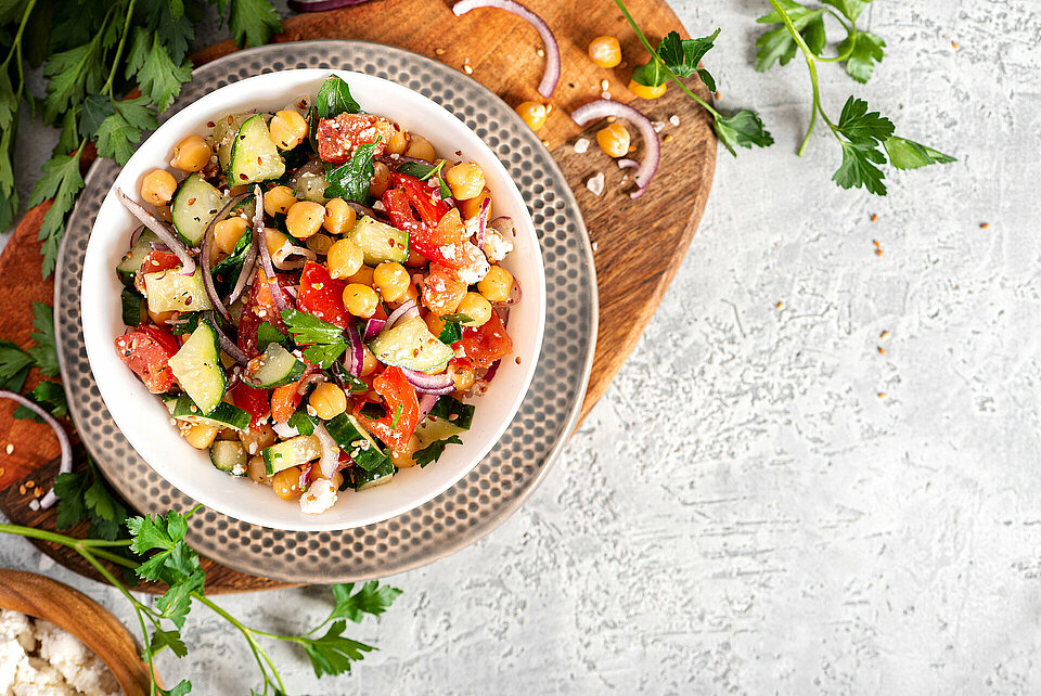 Kikkererwtensalade