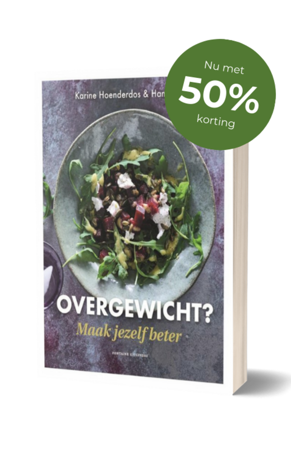 50 procent korting boek Overgewicht maak jezelf beter