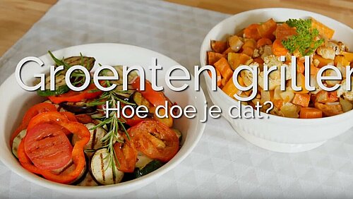 Groenten grillen