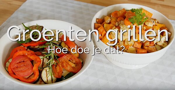 Groenten grillen