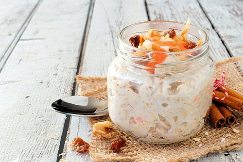 Carrotcake havermoutpap