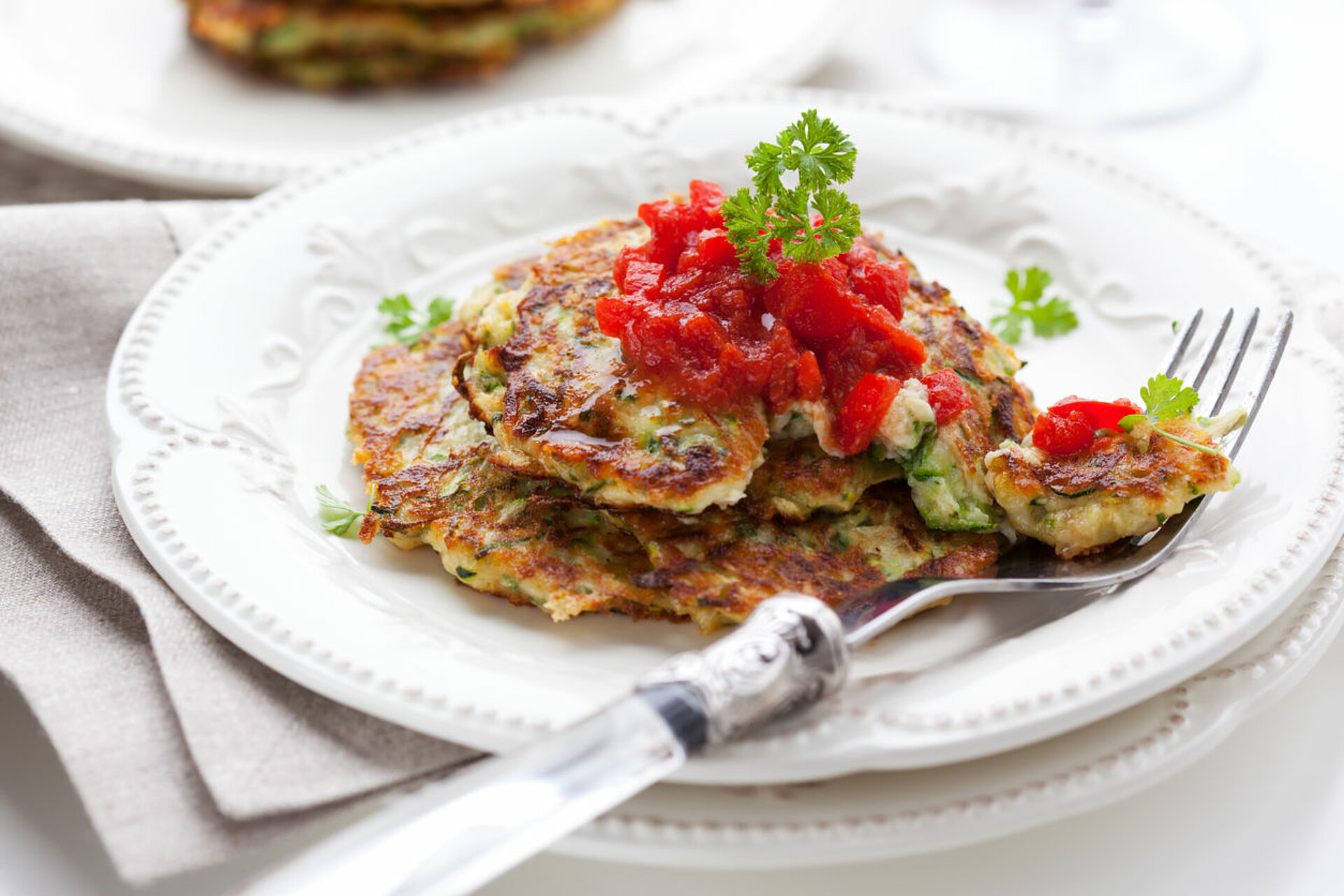 Kruidenpannenkoekjes Kruidenpannenkoekjes
