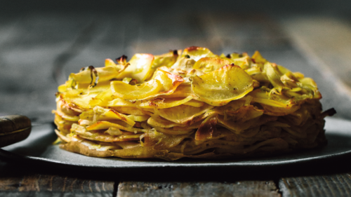 Aardappel-selderijtaart