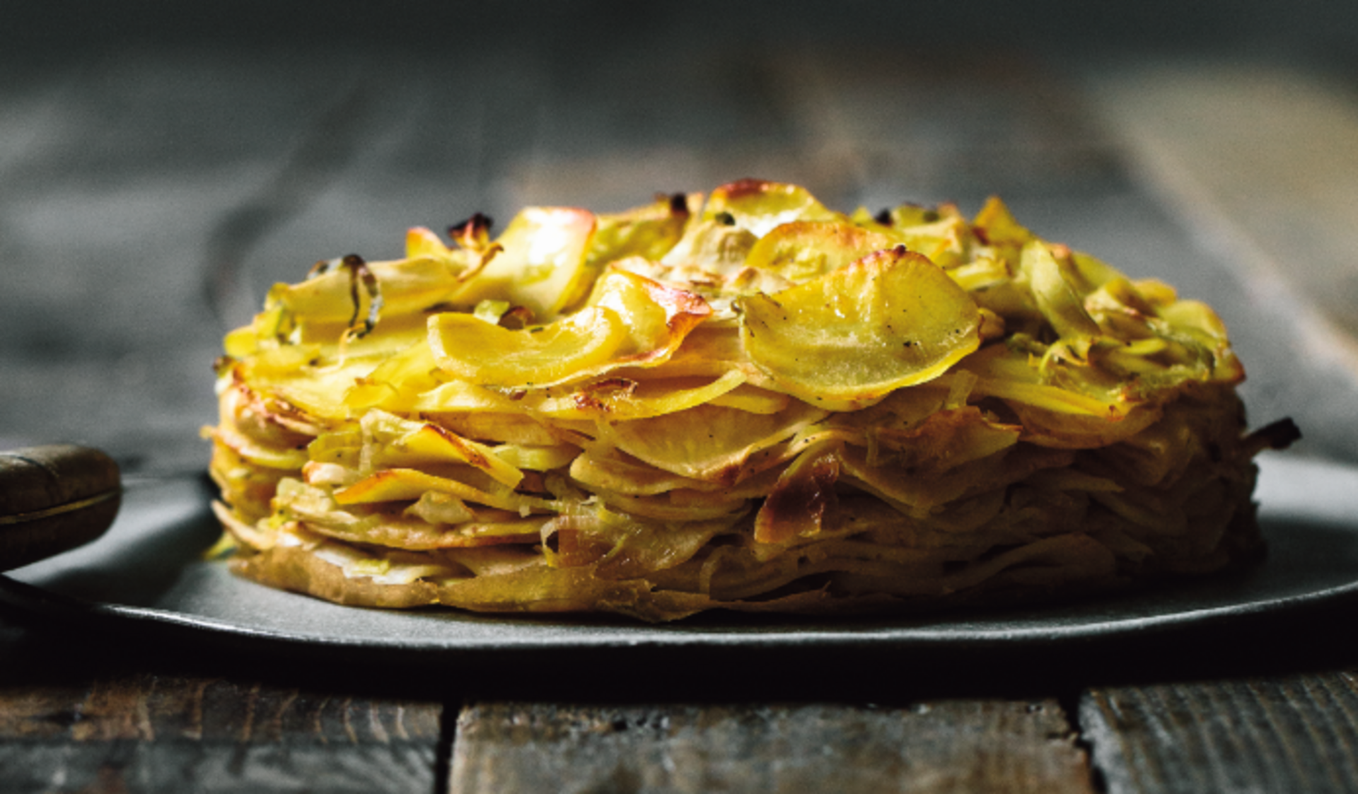 Aardappel-selderijtaart Aardappel-selderijtaart
