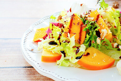 Andijviesalade met nectarine