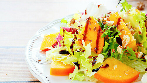 Andijviesalade met nectarine