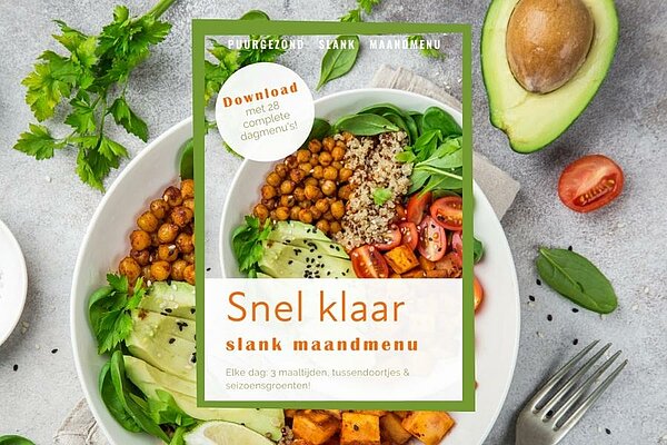 cover snel klaar menu PuurGezond