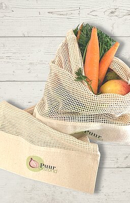 PuurGezond fruit en groentezakje