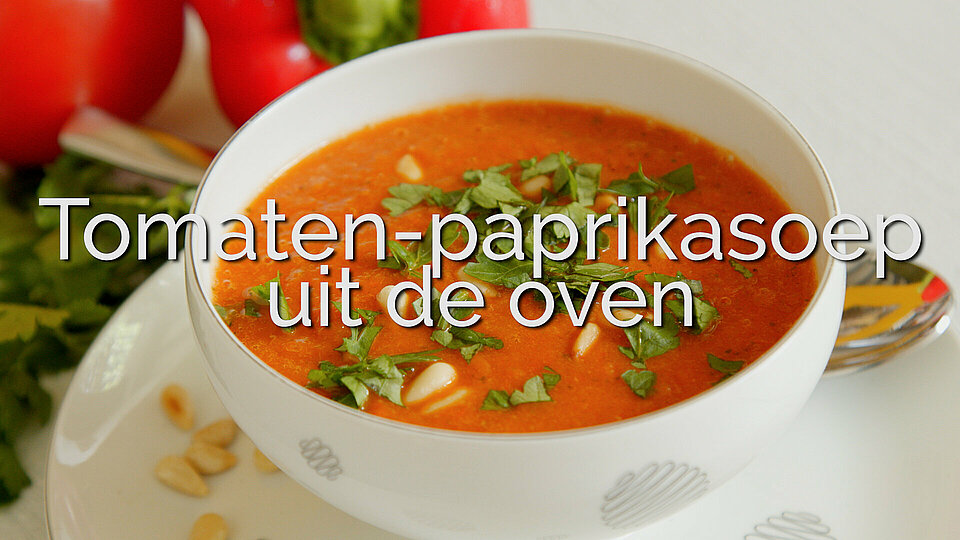 Video: hoe maak je tomaten-paprikasoep uit de oven
