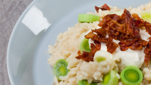 Prei risotto