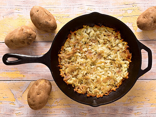 pan met rösti