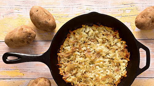 pan met rösti