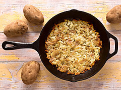 pan met rösti