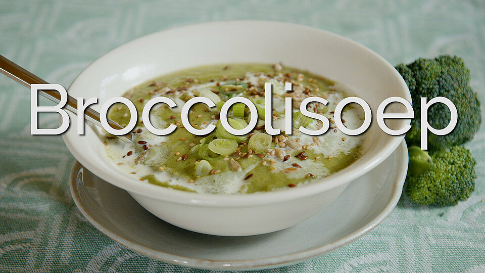 Hoe maak je broccolisoep?