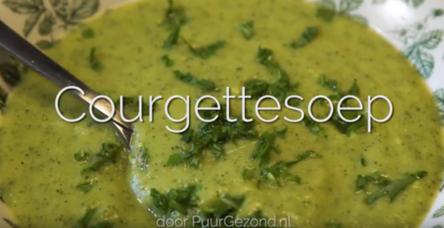 Courgettesoep