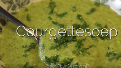 Courgettesoep
