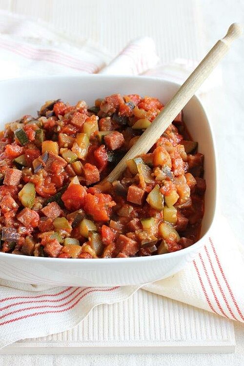 pittige pasta