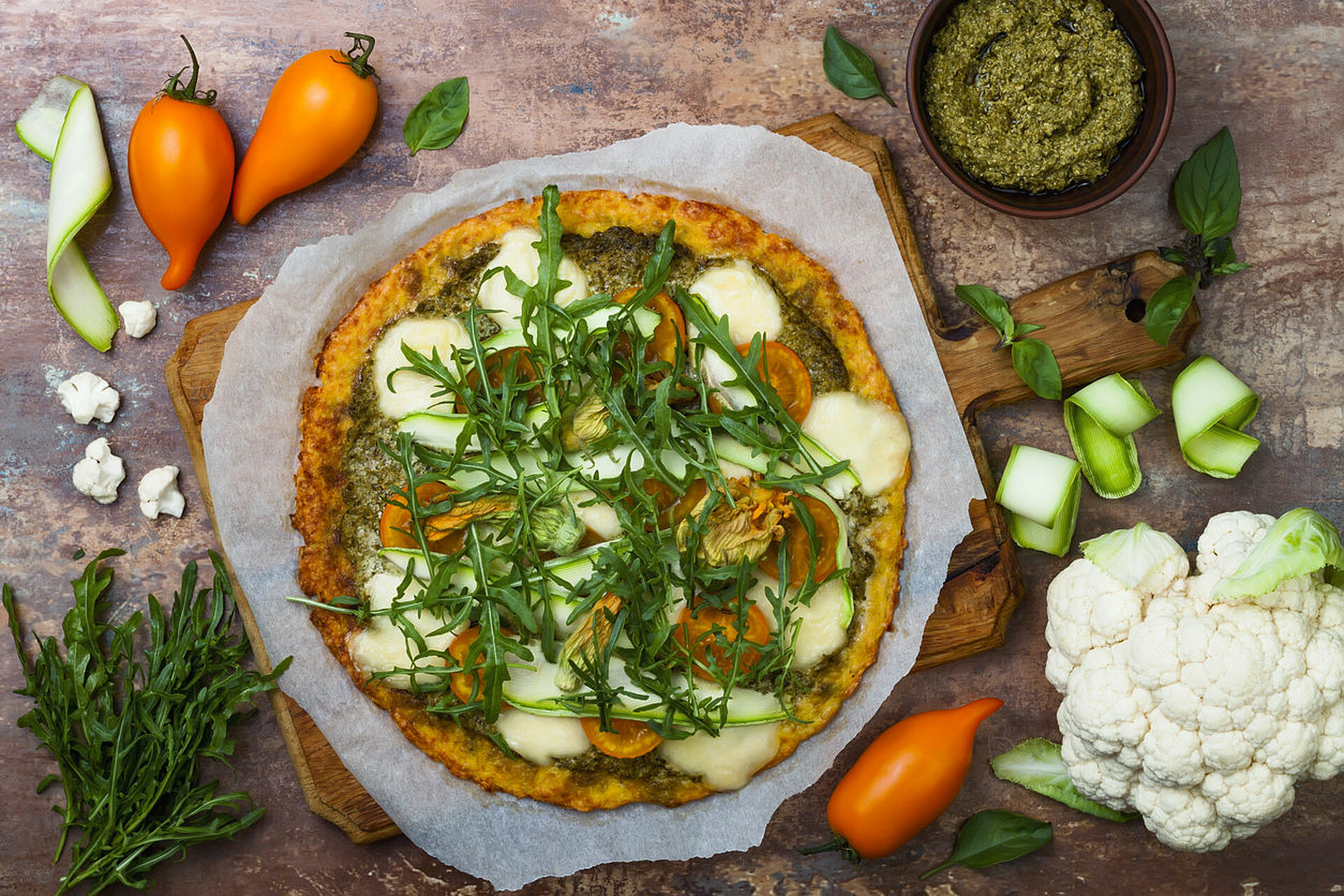 Hoe maak je bloemkoolpizza
