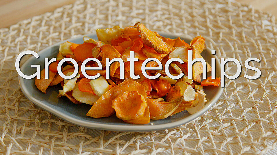 Hoe maak je groentechips?