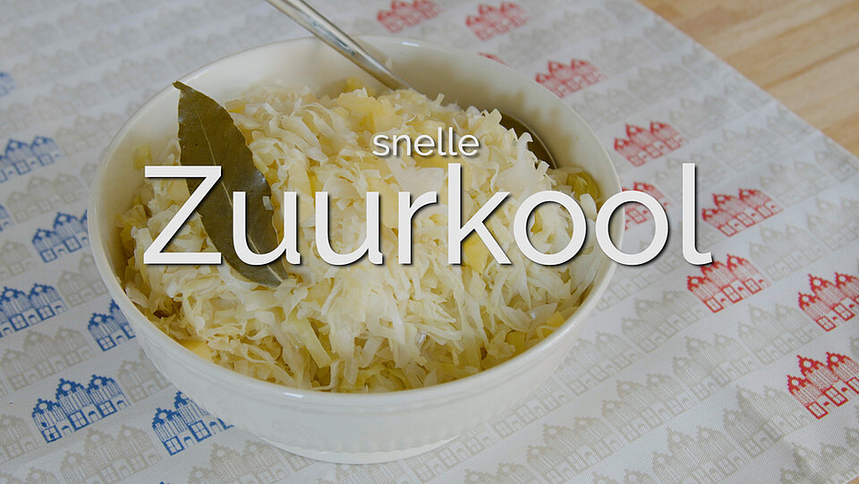 Snelle zuurkool