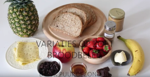 Zoet beleg op brood maar dan gezond