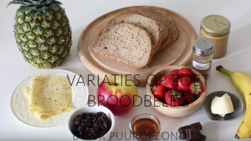 Zoet beleg op brood maar dan gezond