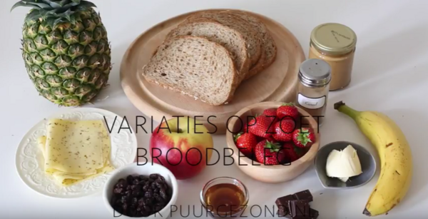 Zoet beleg op brood maar dan gezond