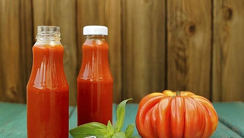 Hoe maak je tomatenketchup?