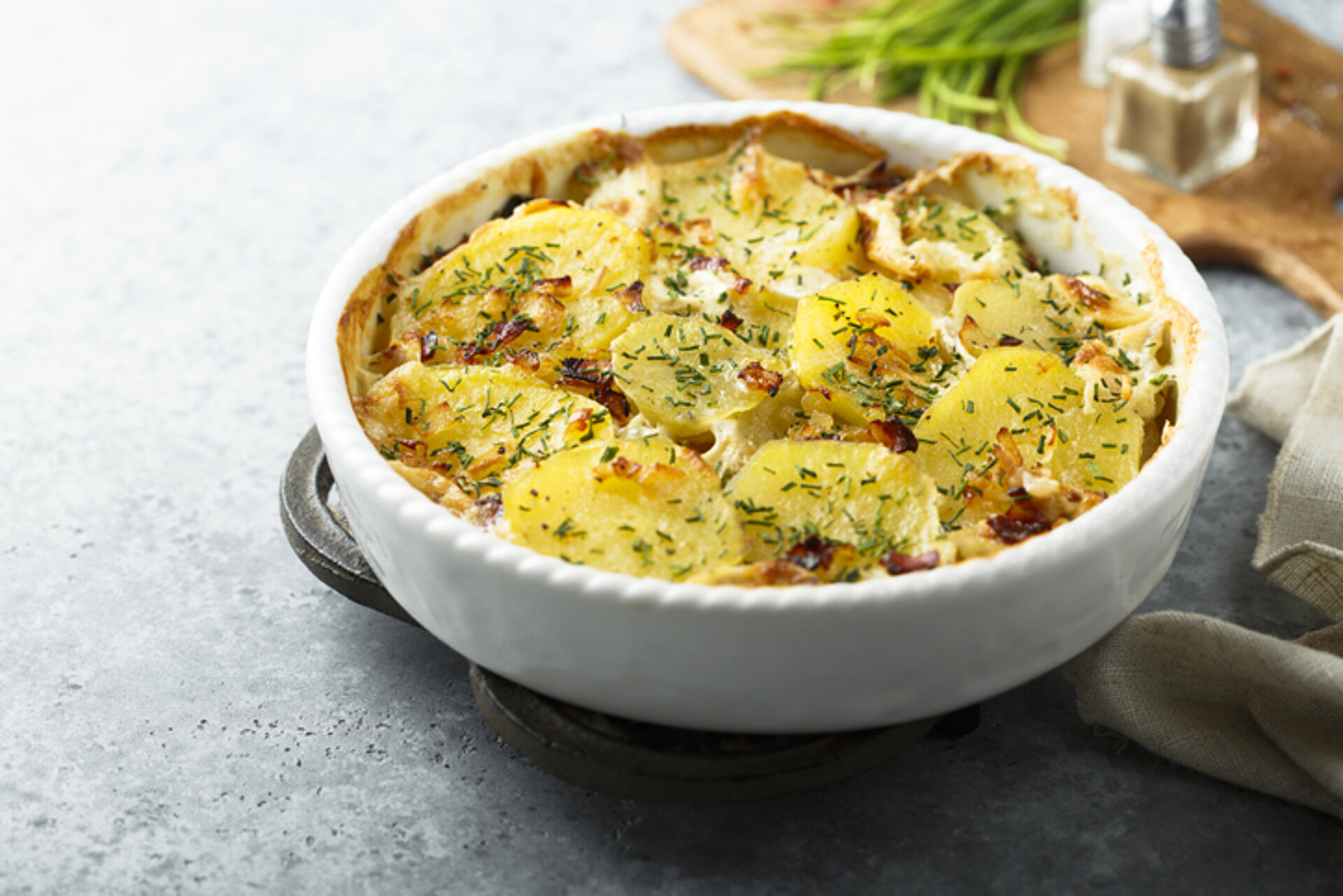 Aardappelgratin Aardappelgratin