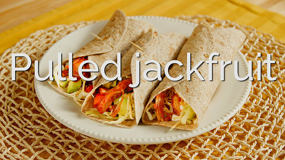 Hoe maak je tortilla met pulled jackfruit?