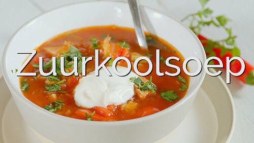 Pittige zuurkoolsoep