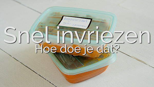 Snel invriezen