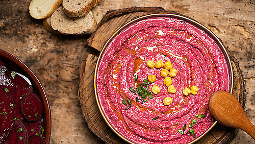 Bietenhummus