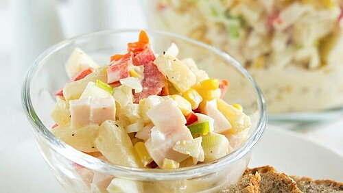 ham-prei salade