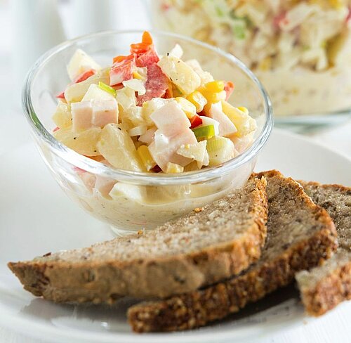 ham-prei salade ham-prei salade
