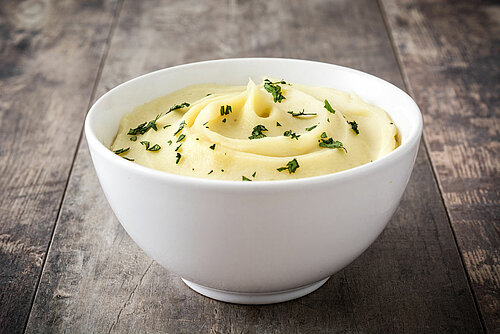 Hoe maak je puree van aardappel en knolselderij?