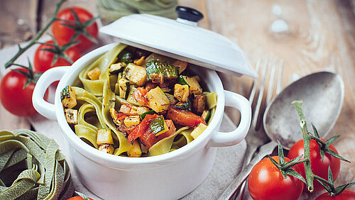 Snelle zomerse pasta Snelle zomerse pasta