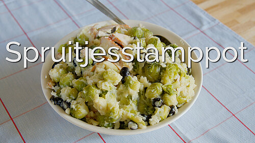 Spruitjesstamppot Spruitjesstamppot