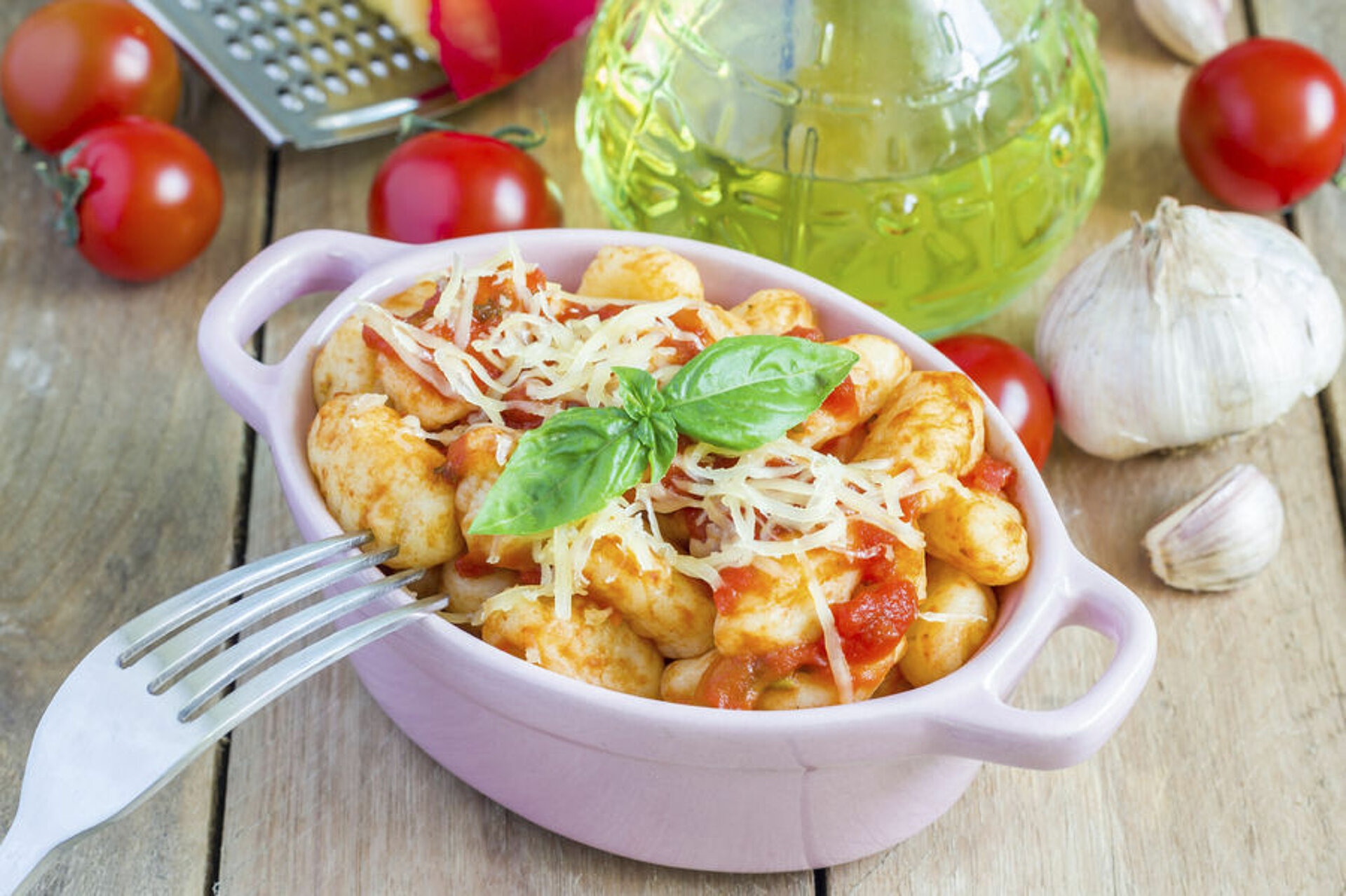 Gnocchi met courgette-tomatensaus Gnocchi met courgette tomatensaus